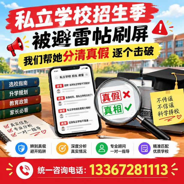 包头小红书舆情合规处置：私立学校招生季被避雷帖刷屏，我们帮她分清真假逐个击破